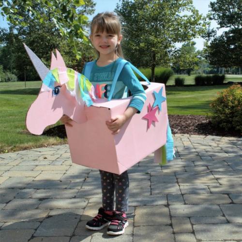 unicorn box costume